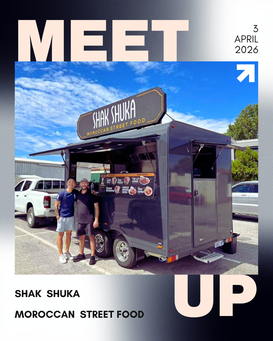 Flavour by SHAK SHUKA, Flow by TRUCKD UP. 🚚Elli Kaspi & James Chong🤝