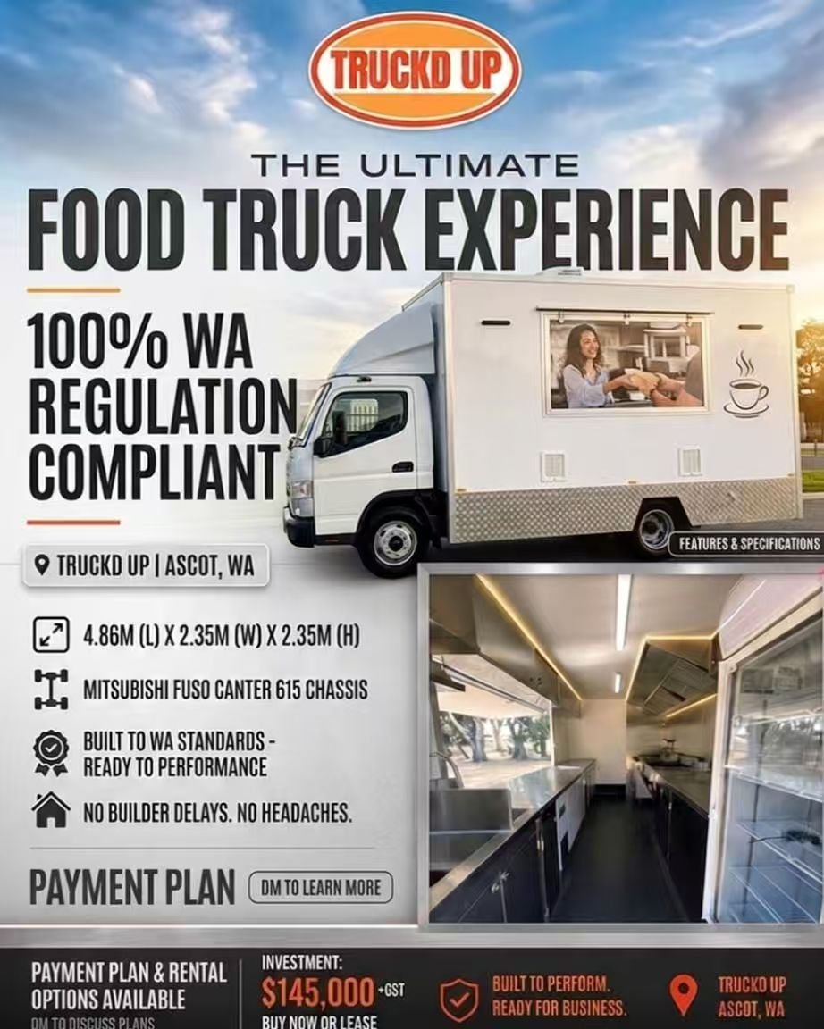 4.86M TURNKEY COMMERCIAL FOOD TRUCK 🚚🔥