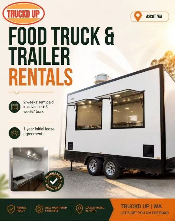 FOOD TRAILER RENTAL SERVICE 🚚✨